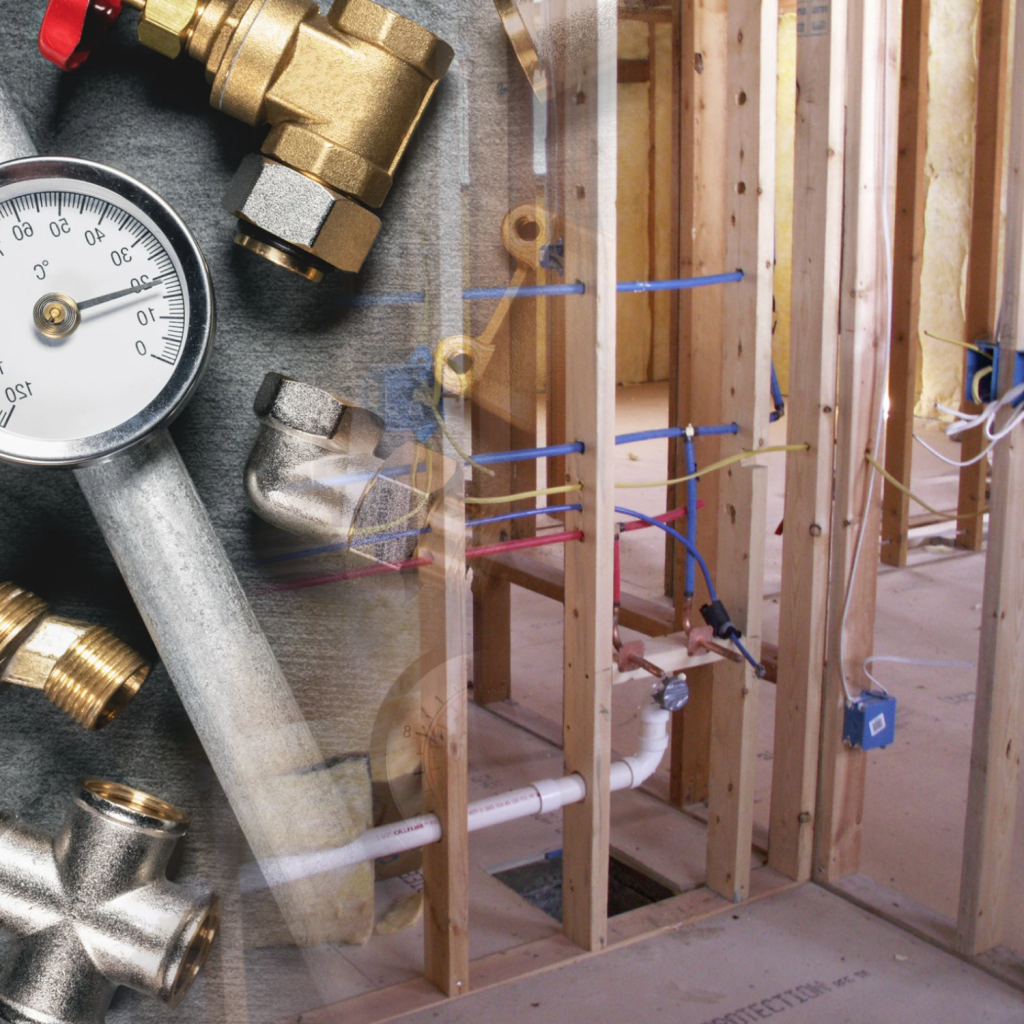 Plumbing Services Waterford image showsing plumbing tools and work